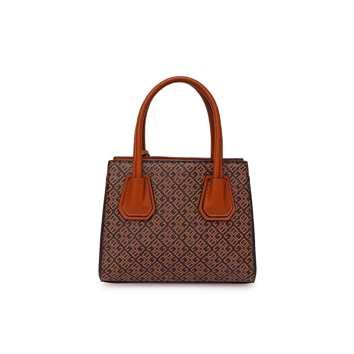 VIALE - Cartera Briganti Satchel BRI-CM2604 MarrónNatural