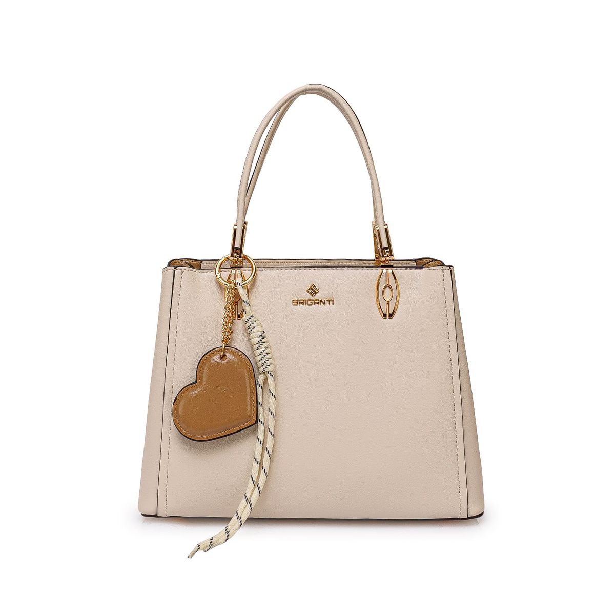 VIALE - Cartera Briganti Satchel BRI-CM2608 Hueso