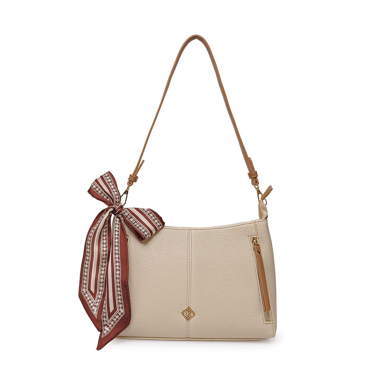 VIALE - Morral Briganti Shoulder Bag BRI-MO2606 Vainilla