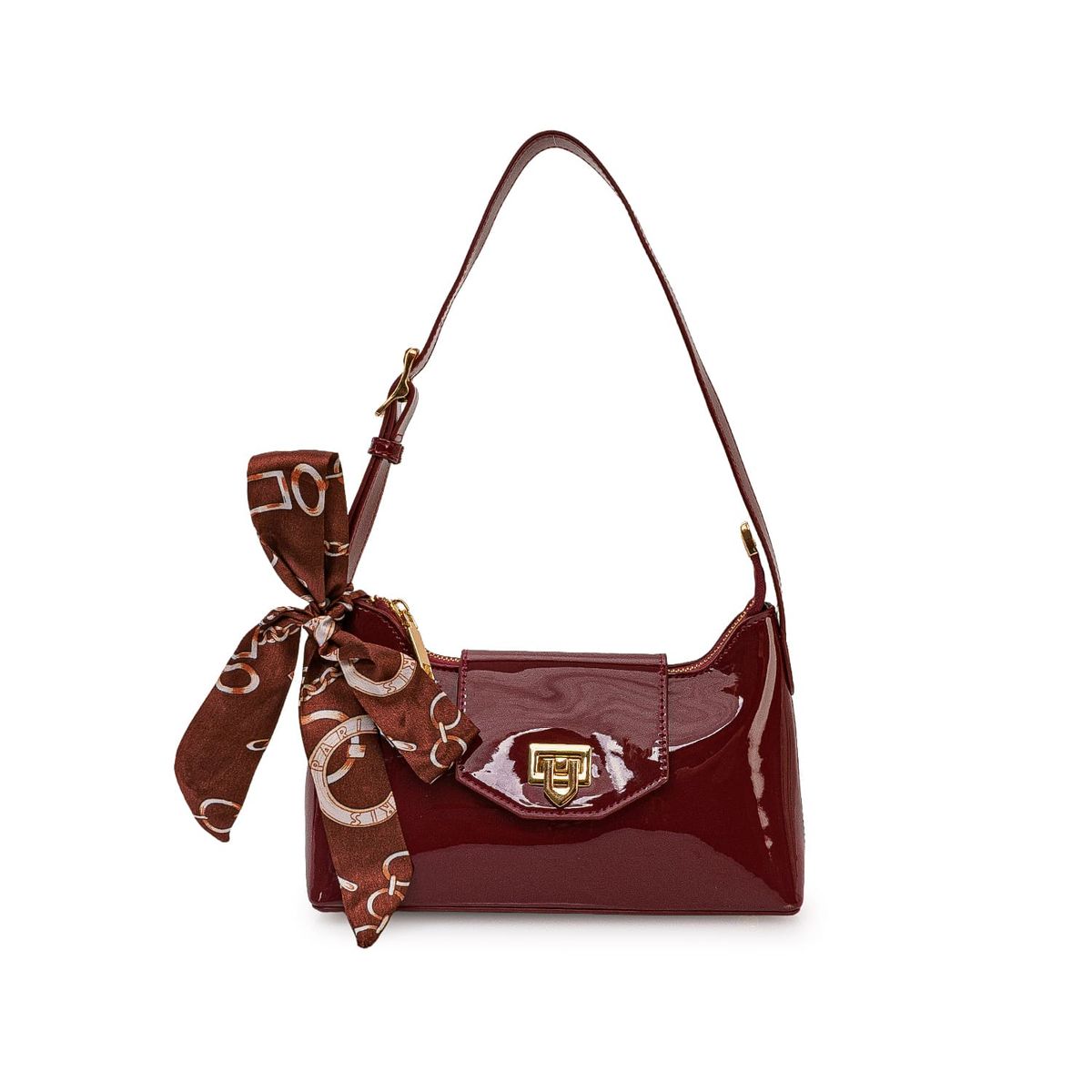 VIALE - Morral Briganti Shoulder Bag BRI-MO2607 Cherry
