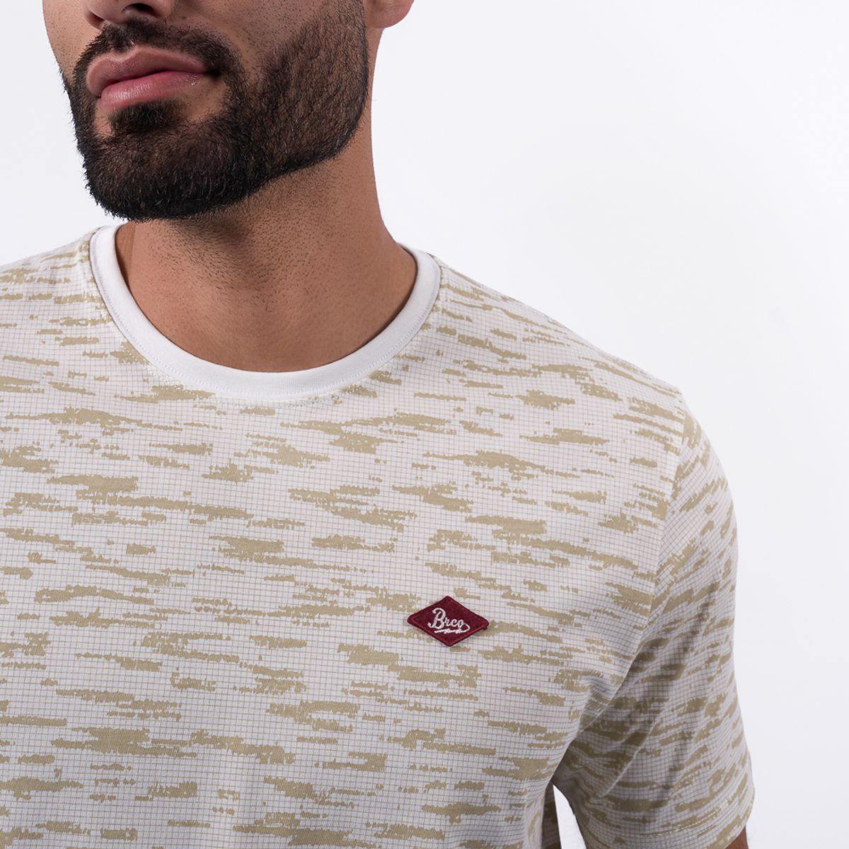 BRONCO - POLO BRONCO HOMBRE - SQUARES JERSEY