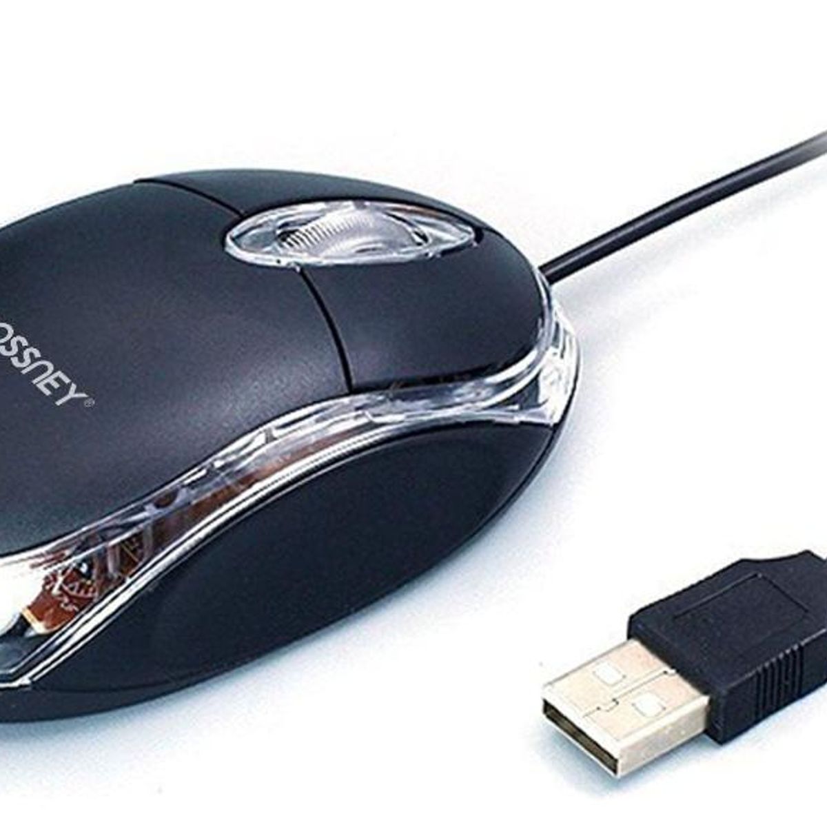 GENERICO - Mouse Optico USB Con Cable 3 Botones Portatil Para PC Escritorio Hogar