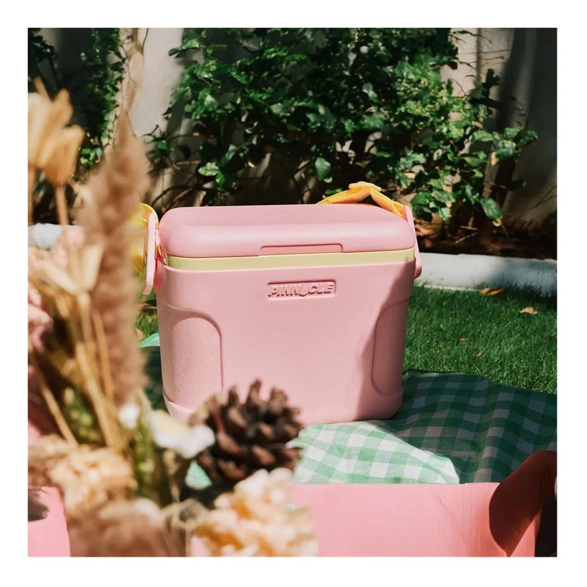 GENERICO - COOLER PASSION ROSADO CON CINTA 8 LT