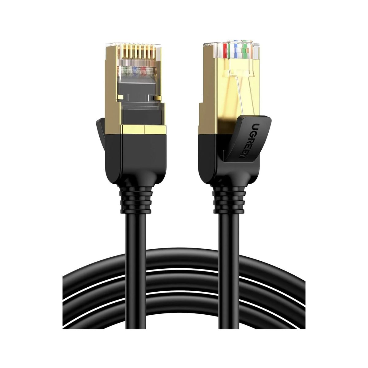 UGREEN - NW107 - CABLE ETHERNET CAT7 F/FTP - 2 MT - CONEXION RJ45 - COBRE PURO 28 AWG - PN INTERNAL 11269