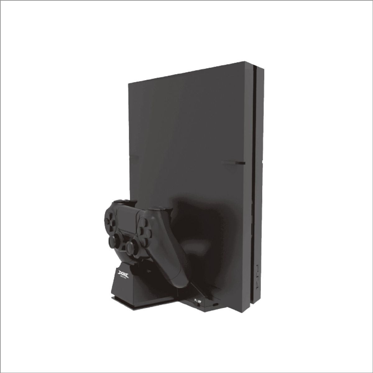 DOBE - Soporte Base Vertical Cooler Y Cargador De Mandos PS4 Pro