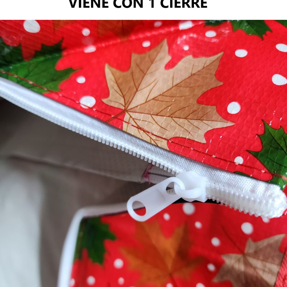 GENERICO - Kit x2 bolsas Verde con cierre Grande de 79cm  con diseño