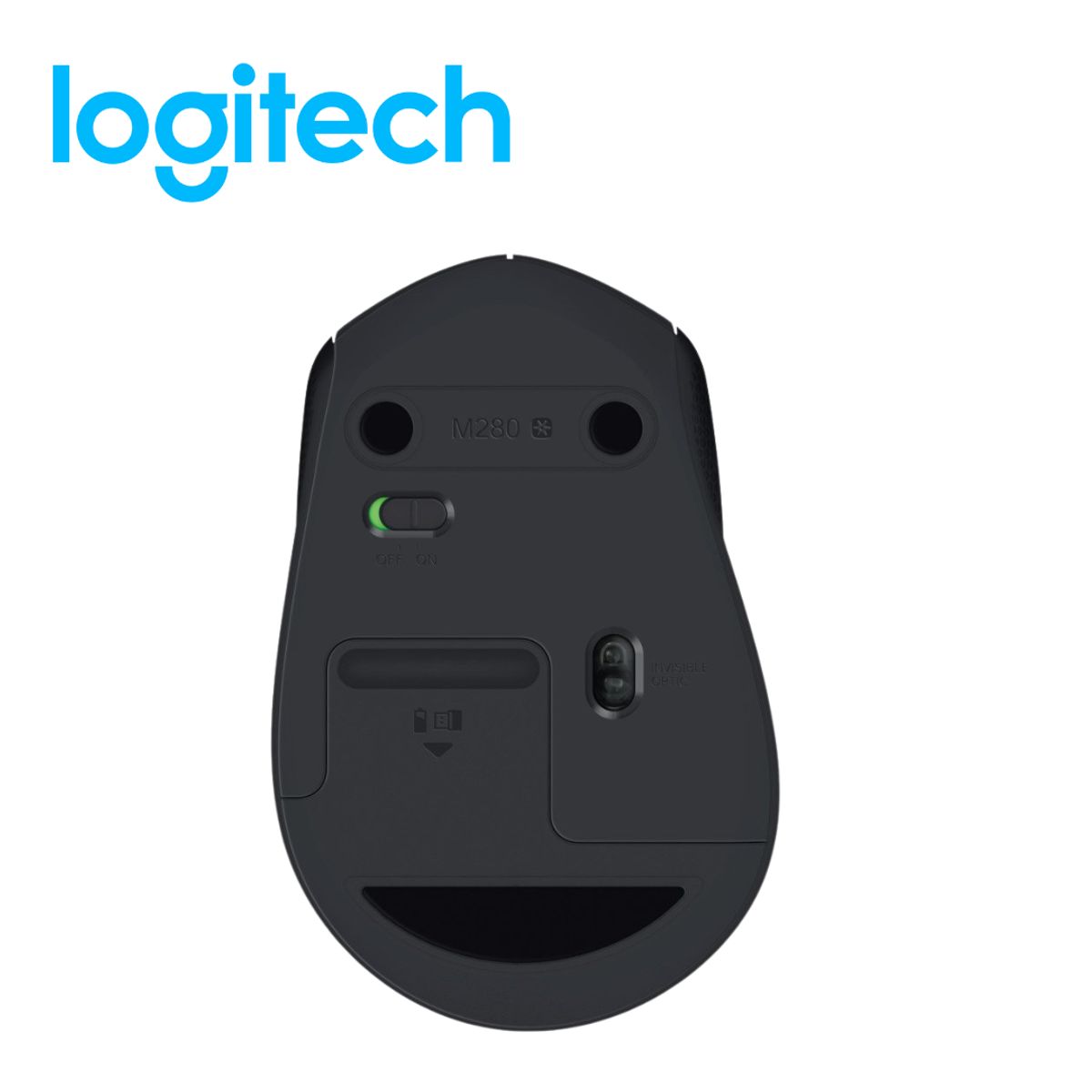LOGITECH - Mouse Logitech M280 Wireless  Black  910-004284