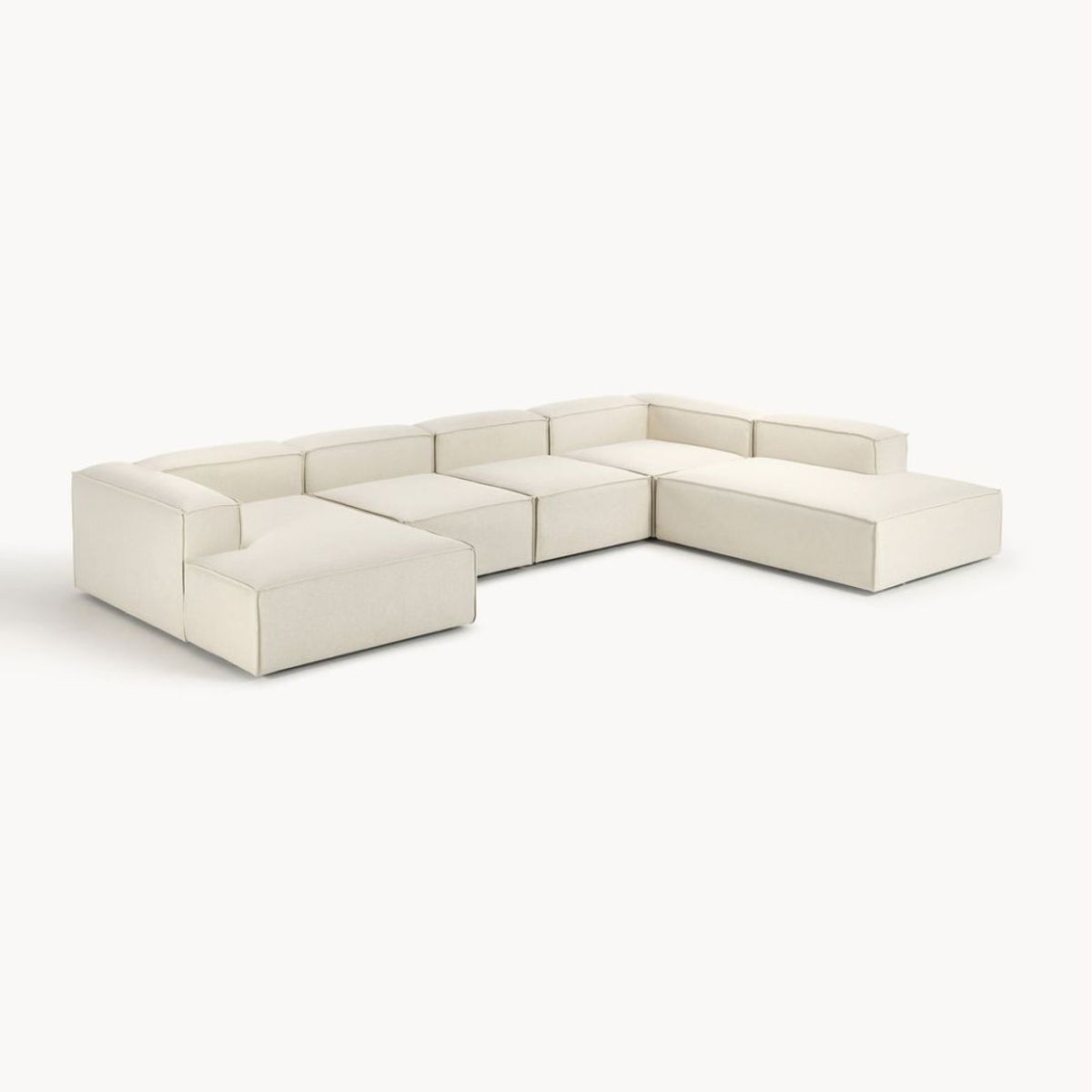 GENERICO - Seccional Ronny en Tela Antifluido  Sofá en L Derecha con Diseño Moderno y Gran Confort