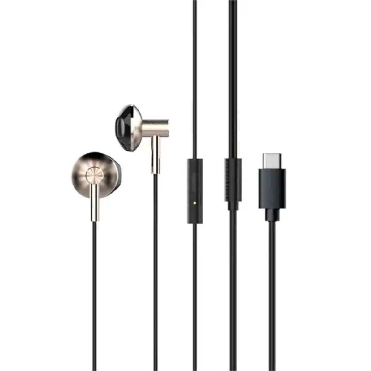 LDNIO - Auriculares Tipo C Ldnio HP09C Audífonos Intrauditivos con Control Remoto