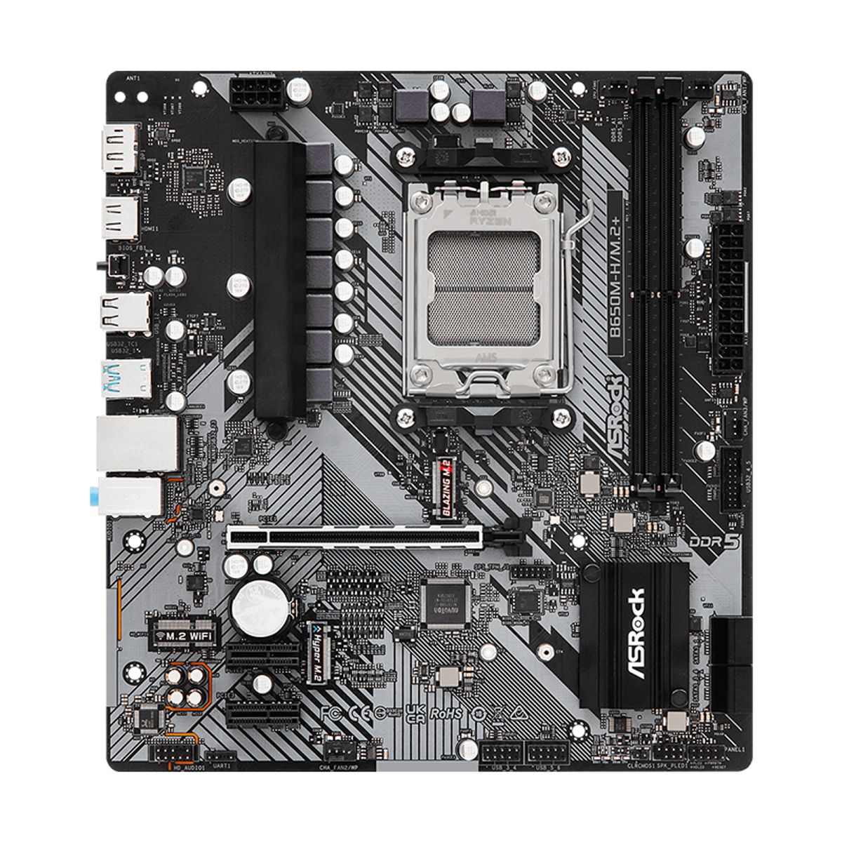 ASROCK - Motherboard ASRock B650M-HM2+ DDR5 SVL AM5