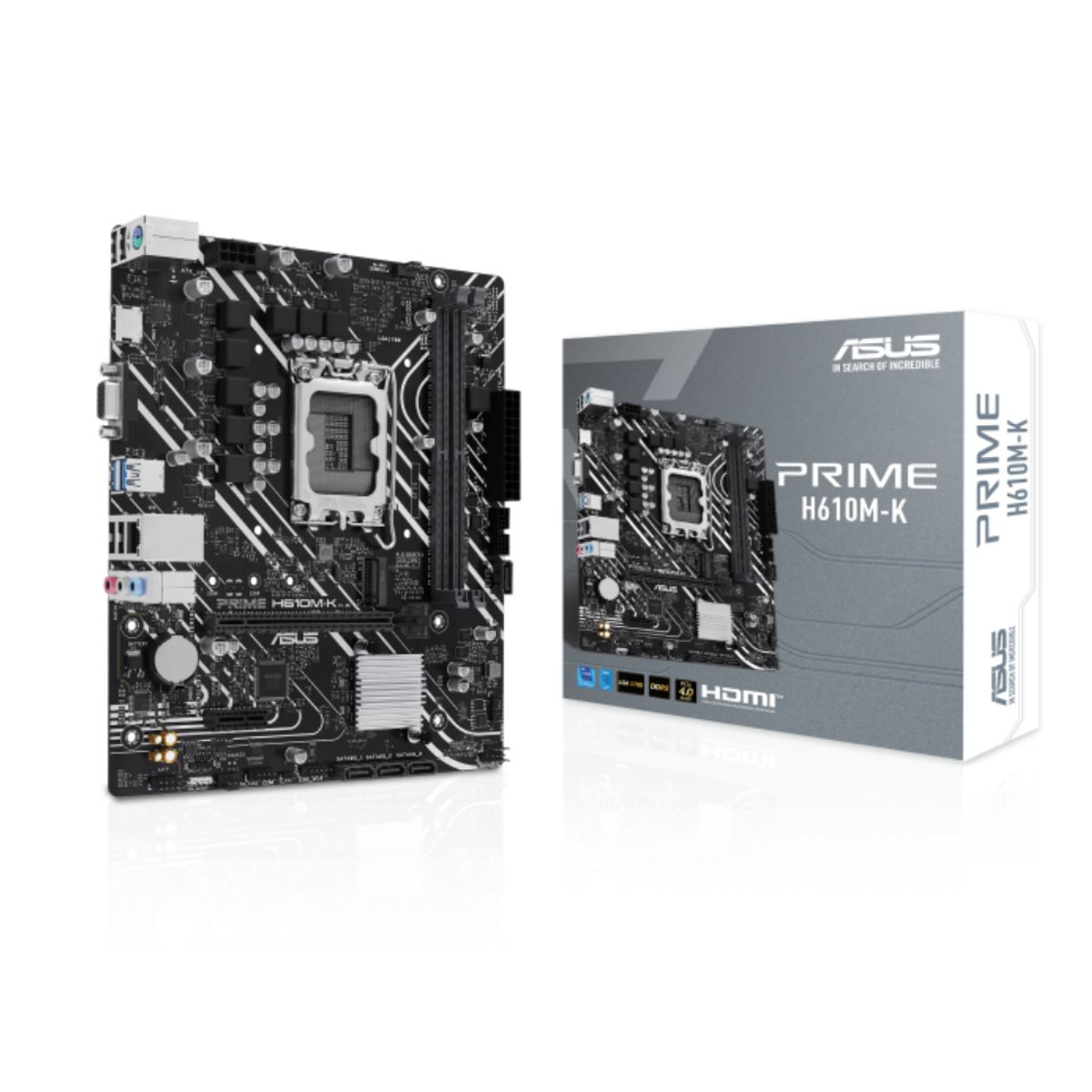 ASUS - Motherboard ASUS PRIME H610M-K Chipset Intel H610 LGA1700 Micro ATX