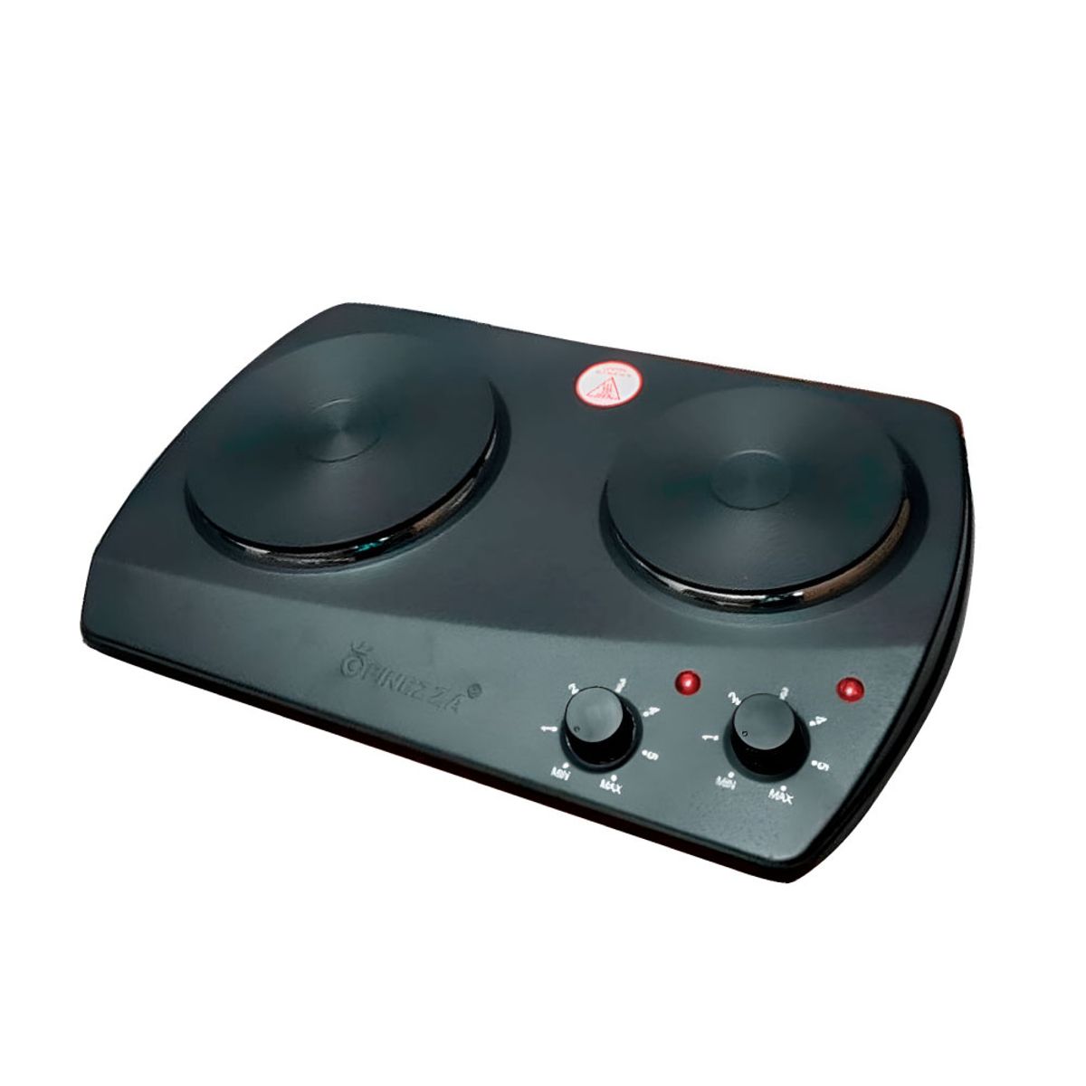 FINEZZA - Cocina Eléctrica Finezza FZ-203D3N 2 Hornillas