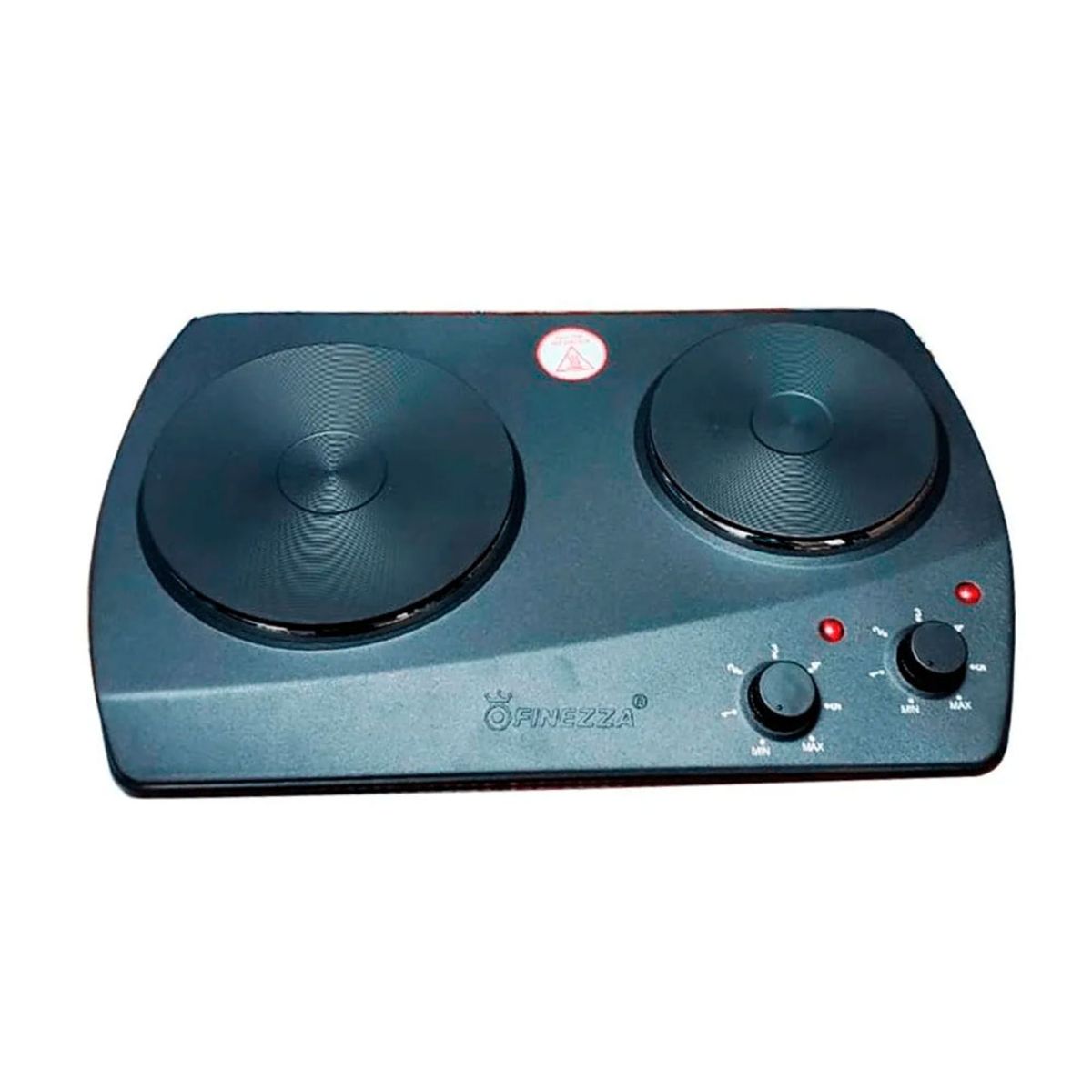 FINEZZA - Cocina Eléctrica Finezza FZ-203D3N 2 Hornillas