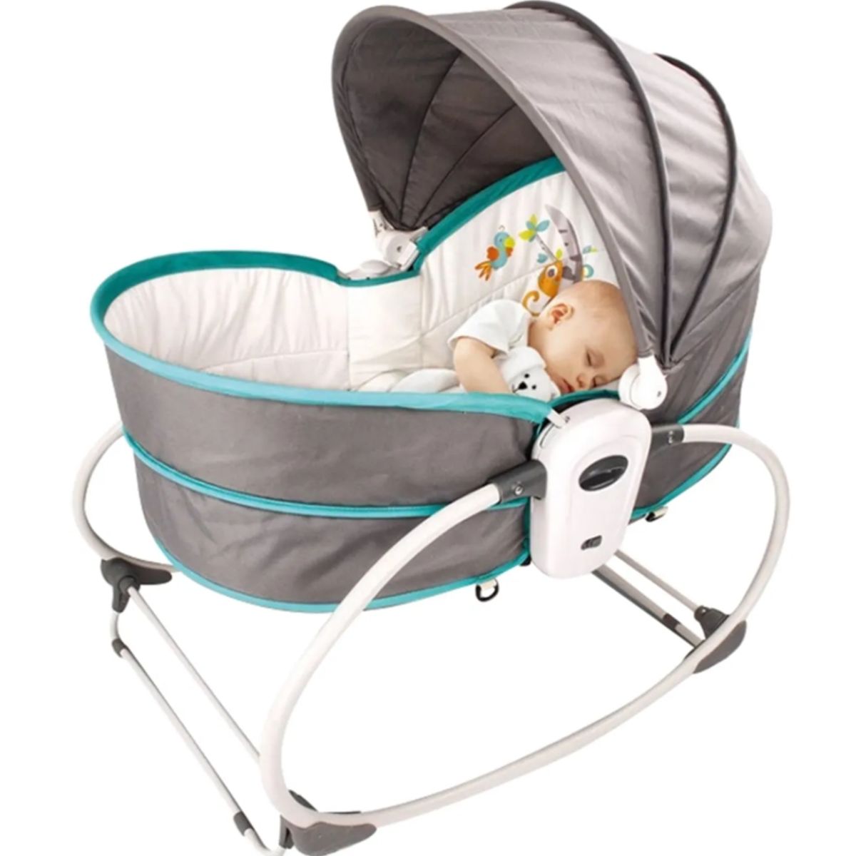 GENERICO - Silla Mecedora y Moisés 6 en 1 de Lujo