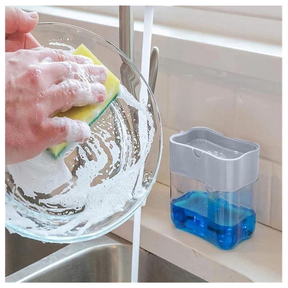 GENERICO - Dispensador Automático De ayudin Líquido Para Lavavajillas De Cocina