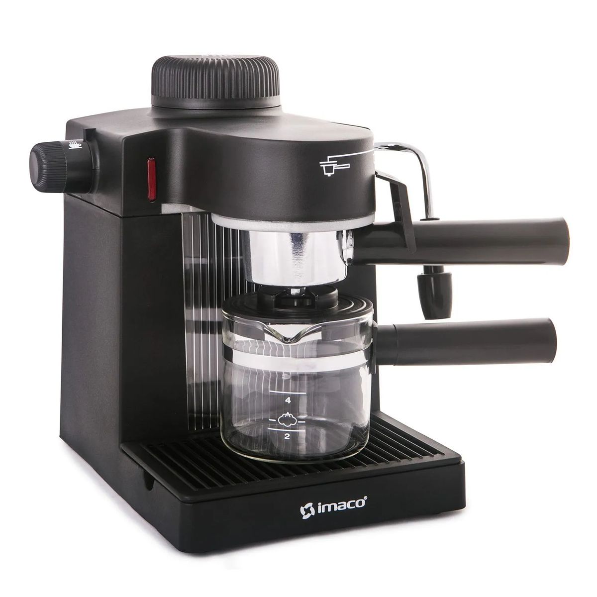 OSTER - Cafetera Espresso y Capuccino Imaco IECM5B – 5 Bares de Presión