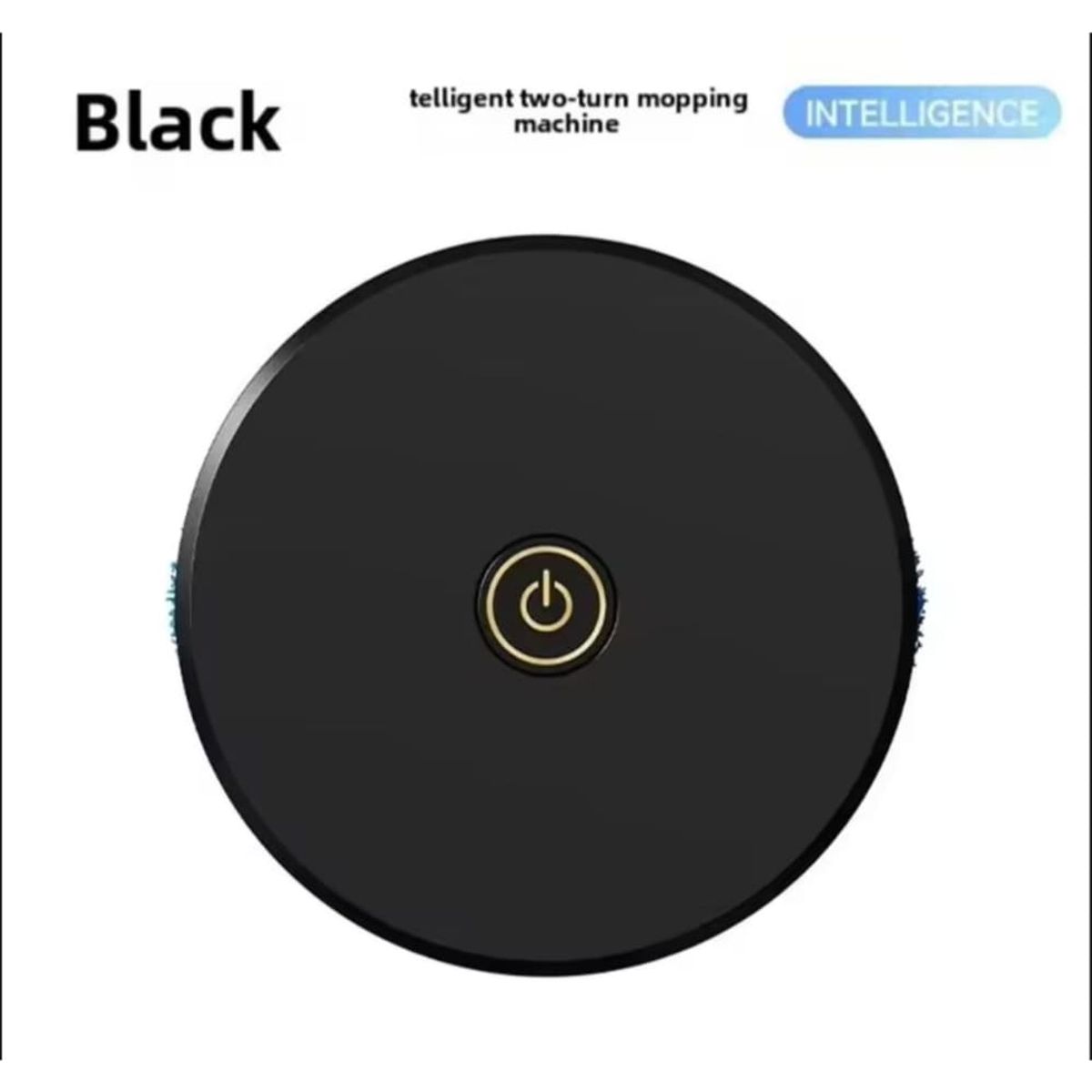 GENERICO - Robot Trapeador Automatico Limpiador Inalambrico Inteligente Smart Negro