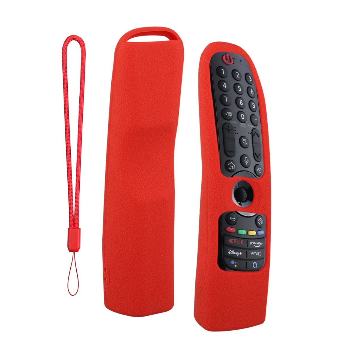 GENERICO - Funda protector para LG magic Rojo