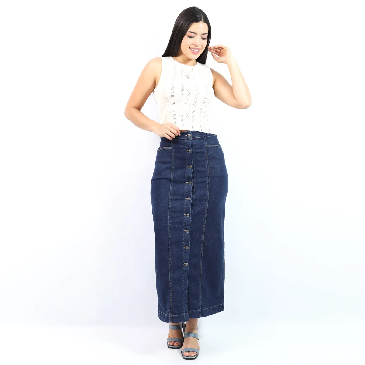JAROLA - Falda Denim Jarola Lizbeth