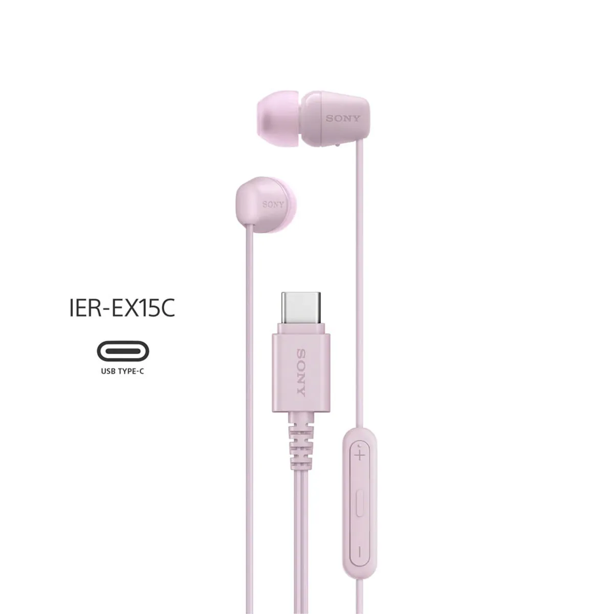 SONY - Sony Audífonos In-ear con Cable USB-C y Microfono IER-EX15C