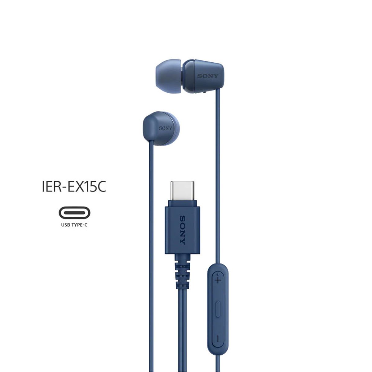 SONY - Sony Audífonos In-ear con Cable USB-C y Microfono IER-EX15C