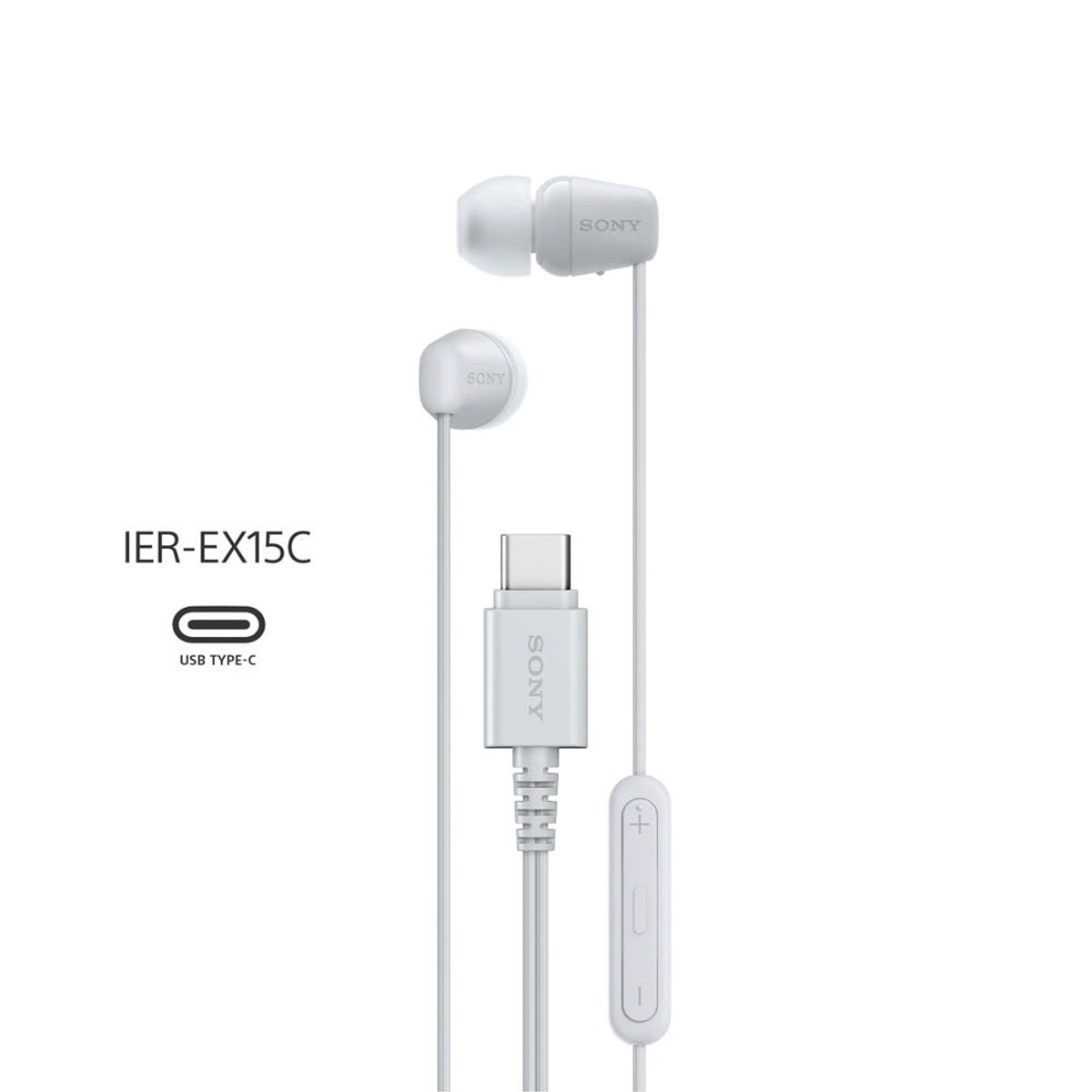 SONY - Sony Audífonos In-ear con Cable USB-C y Microfono IER-EX15C