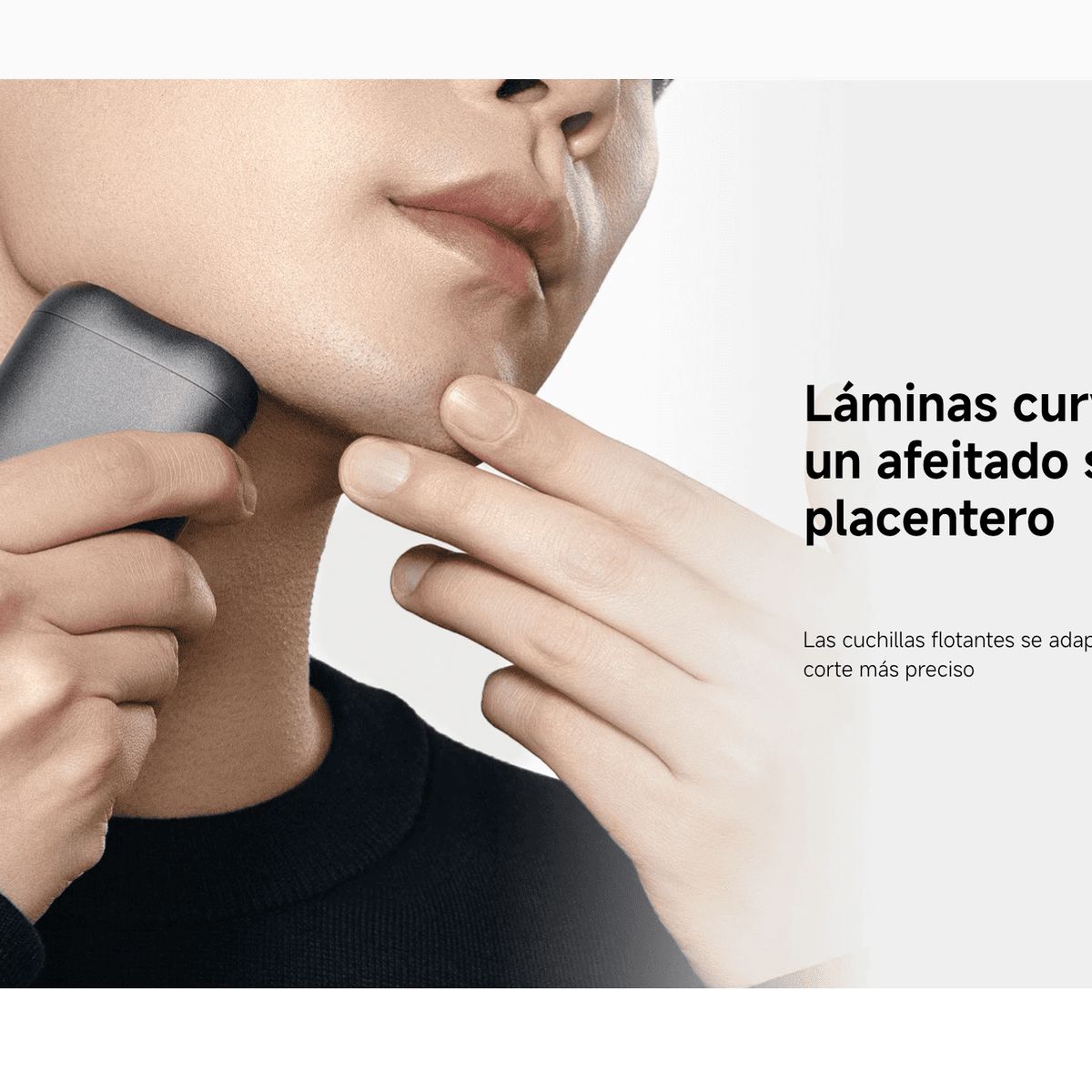 XIAOMI - Afeitadora Eléctrica Xiaomi Electric Shaver S200 Limpieza Fácil Portátil Resistente Agua