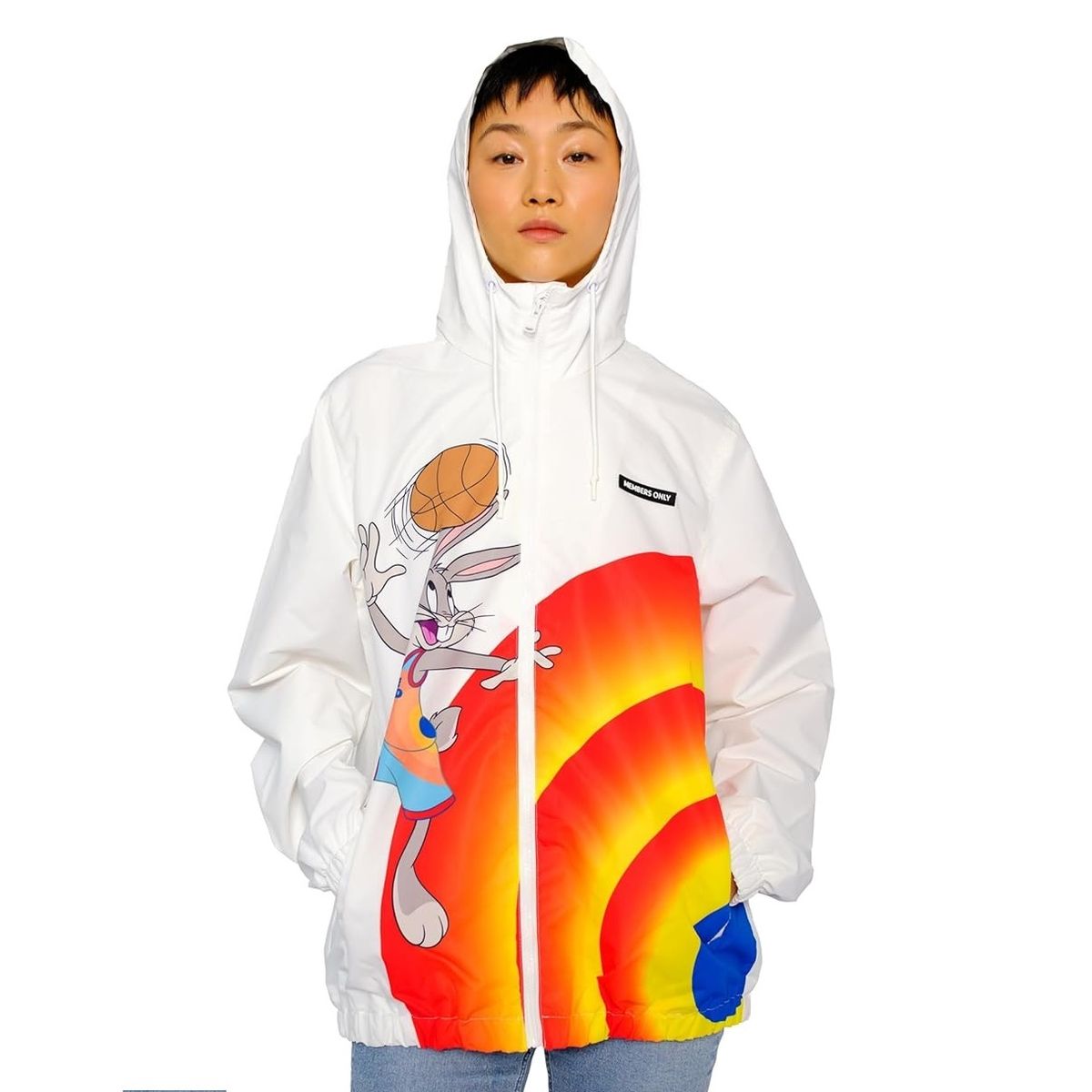 GENERICO - CASACA CORTAVIENTO UNISEX MEMBERS ONLY SPACE JAM
