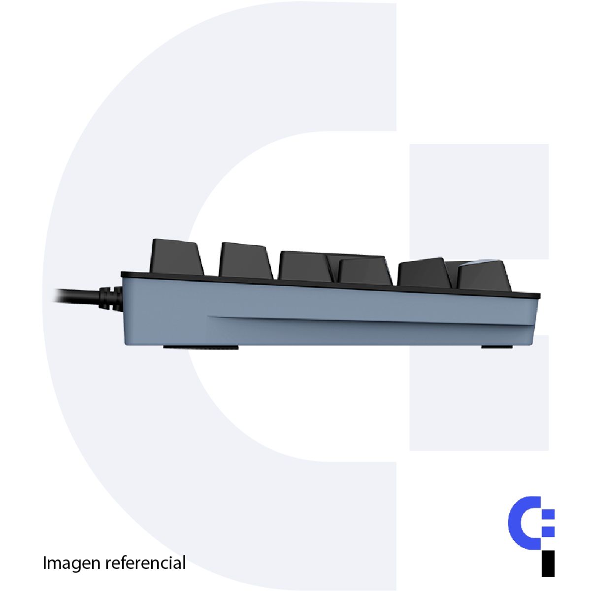 ANTRYX - TECLADO MECANICO ANTRYX MK860L BLACK BLUE SWITCH USB