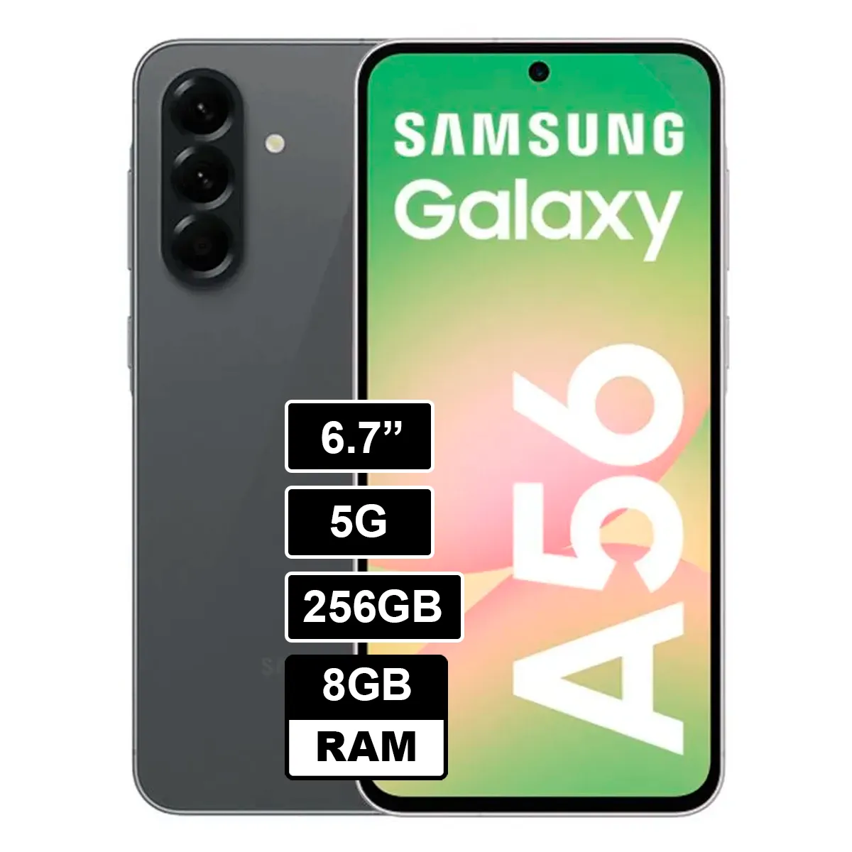 SAMSUNG - Smartphone Galaxy A56 5G 256GB 8GB RAM Awesome Graphite