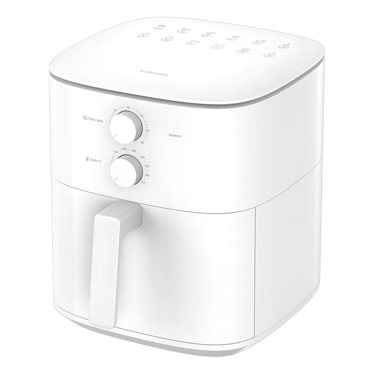 XIAOMI - Freidora Aire Xiaomi Capacidad 6L Cocción Completa Metal Fácil Uso Blanco