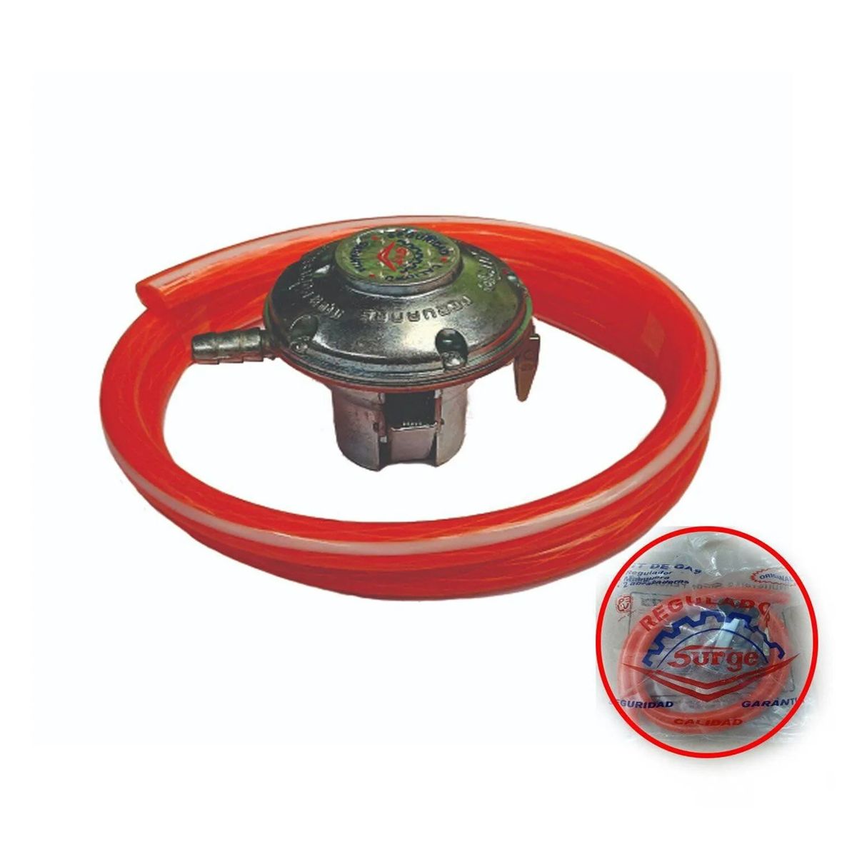 COCINAS SURGE - VÁLVULA REGULADOR DE GAS SURGE KIT ESTANDAR BRONCE