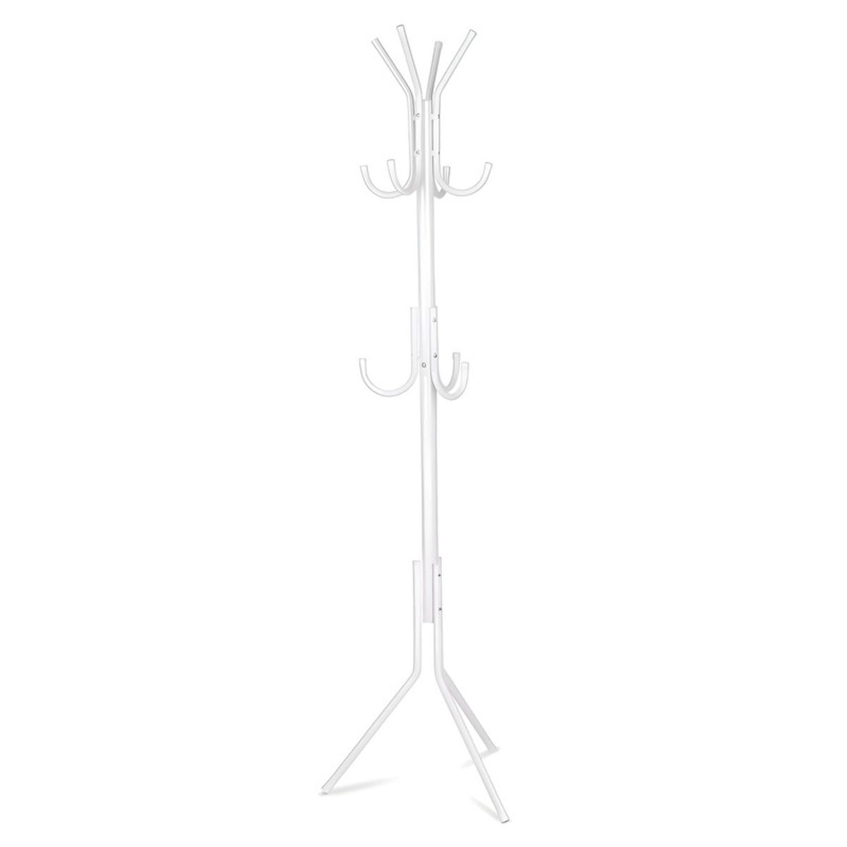 PENTHA - Perchero Armable Colgador Metálico para Orden y Estilo Blanco