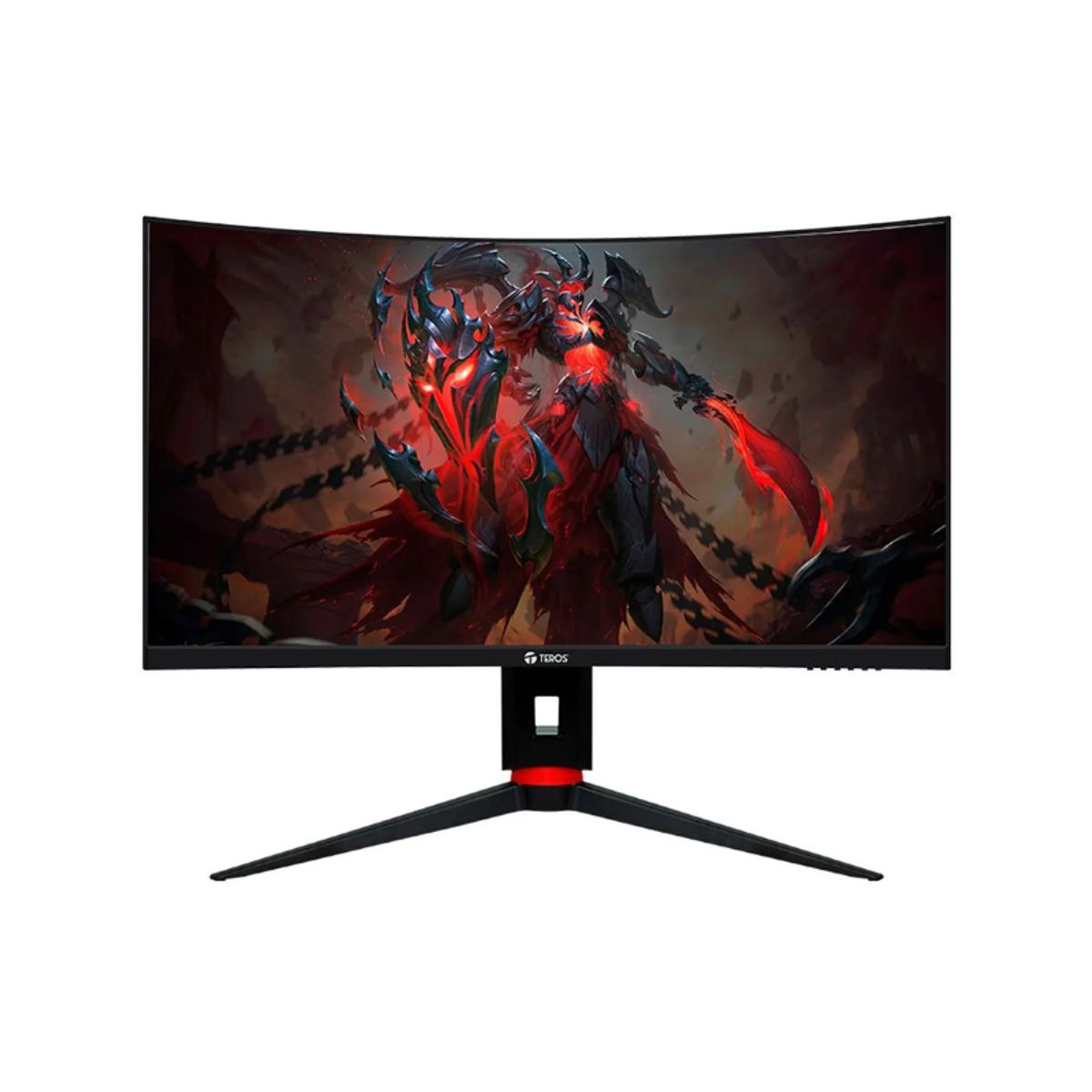 TEROS - Monitor curvo gaming TEROS TE-2766G 27" FHD VA 180Hz 1 ms HDMI DP AUDIO OUT negro