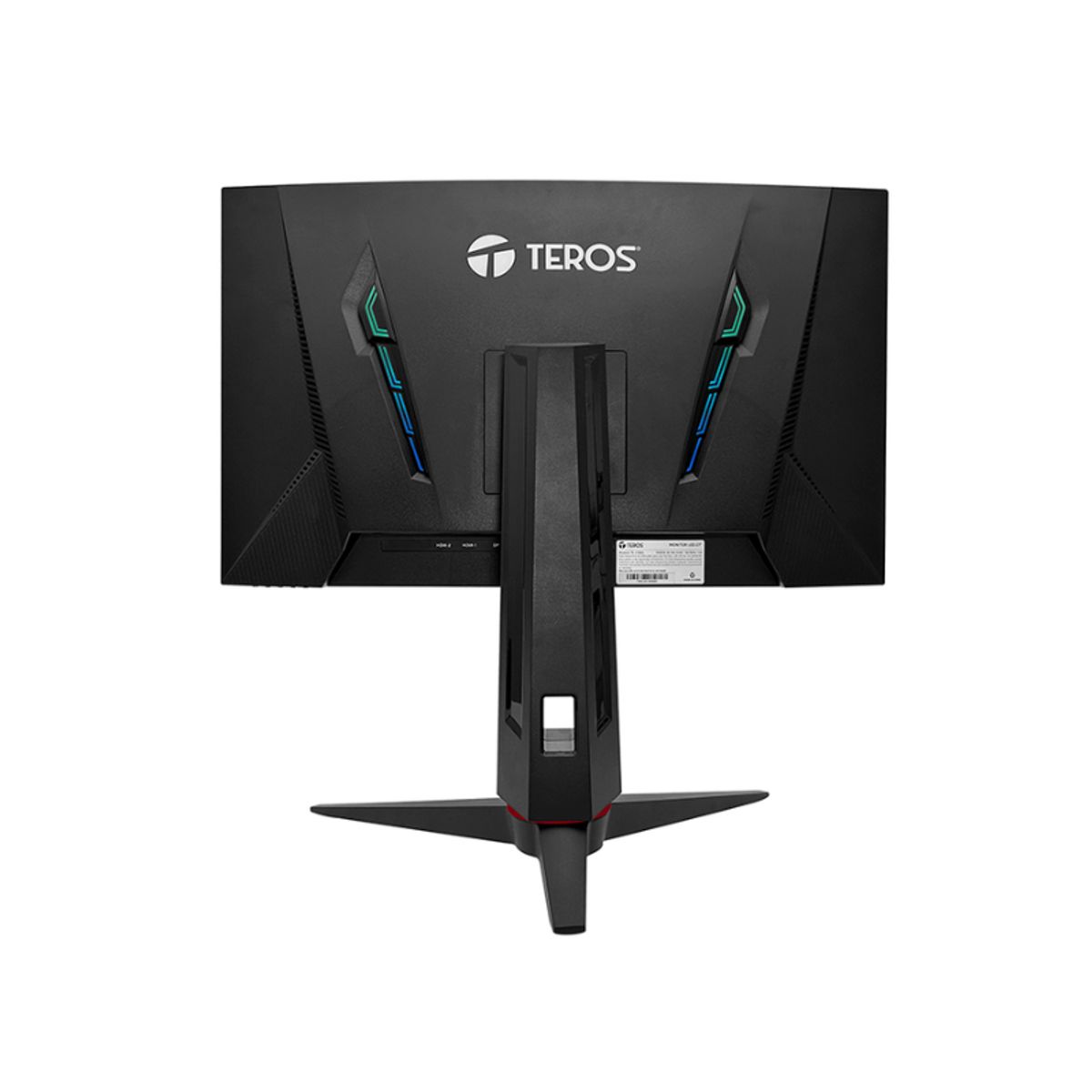 TEROS - Monitor curvo gaming TEROS TE-2766G 27" FHD VA 180Hz 1 ms HDMI DP AUDIO OUT negro