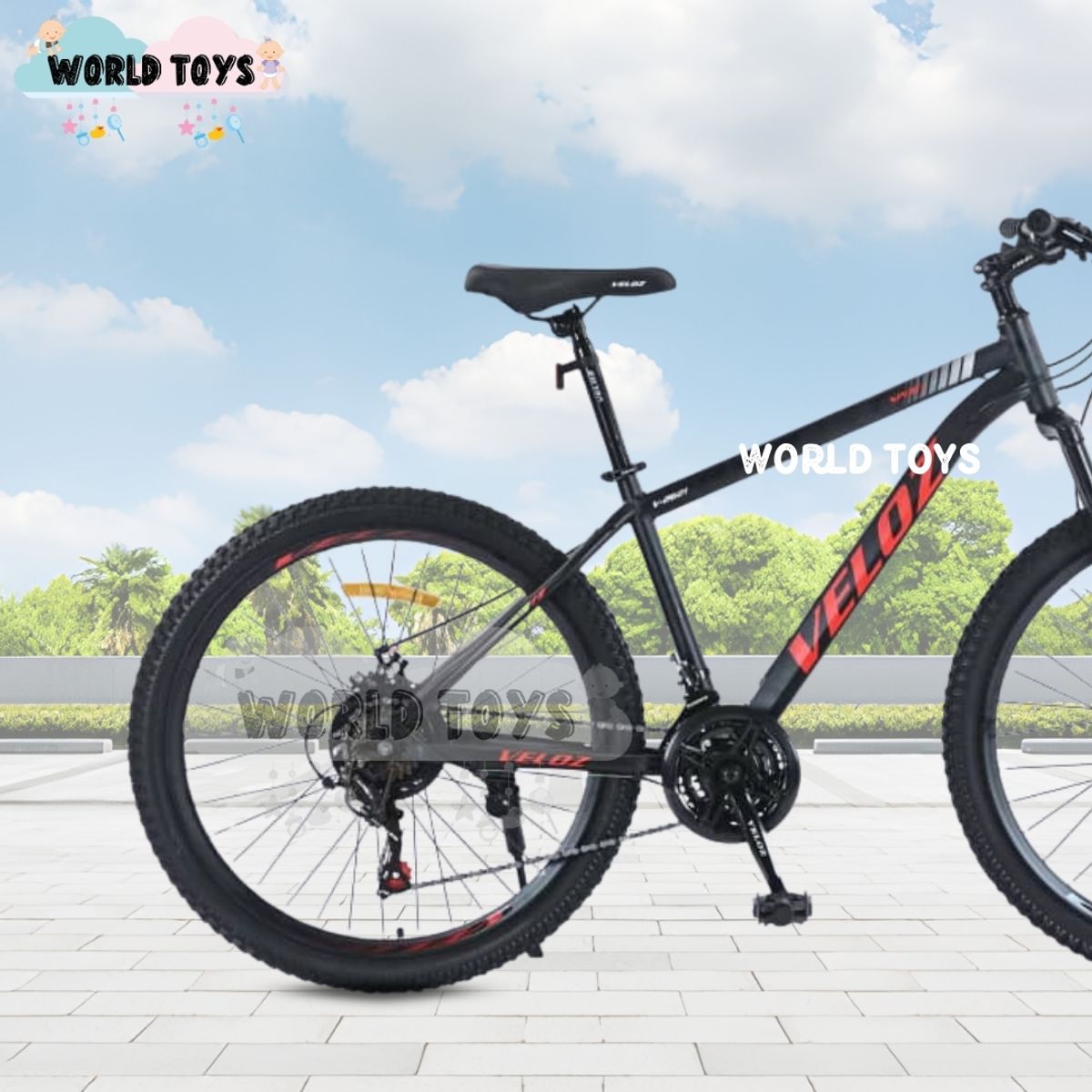 VELOX - Bicicleta Deportiva Aro 26 «ROMANI MTB» Edición Limitada Red