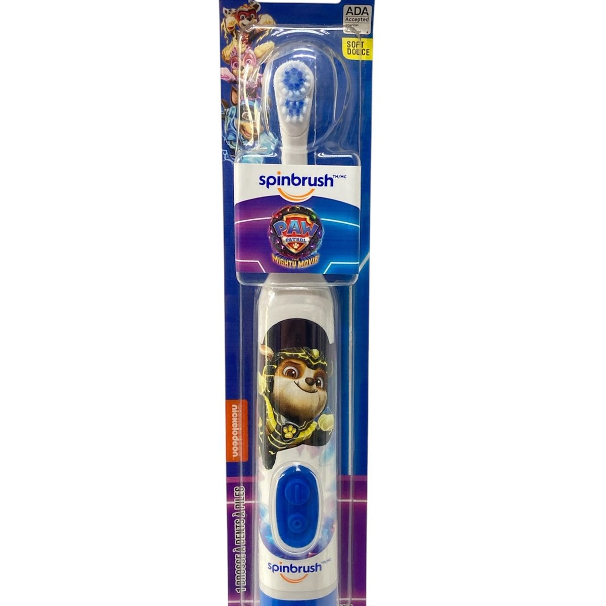 GENERICO - cepillo de dientes electrico paw patrol - spinbrush