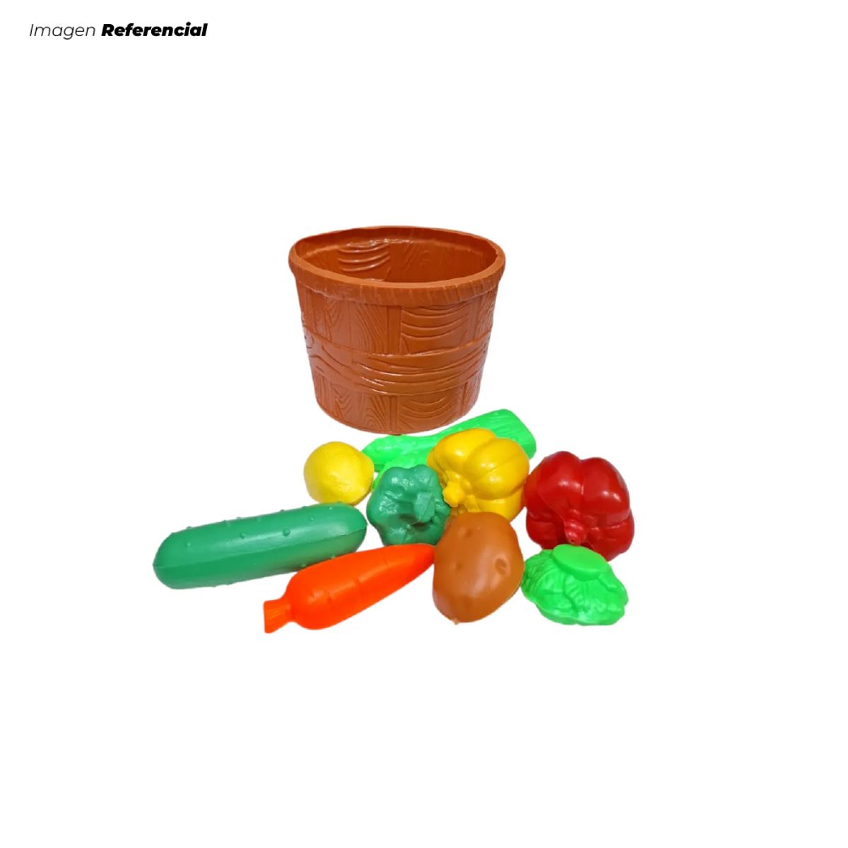 GENERICO - Pack de Frutas y Verduras para Cortar Didácticos para Niños