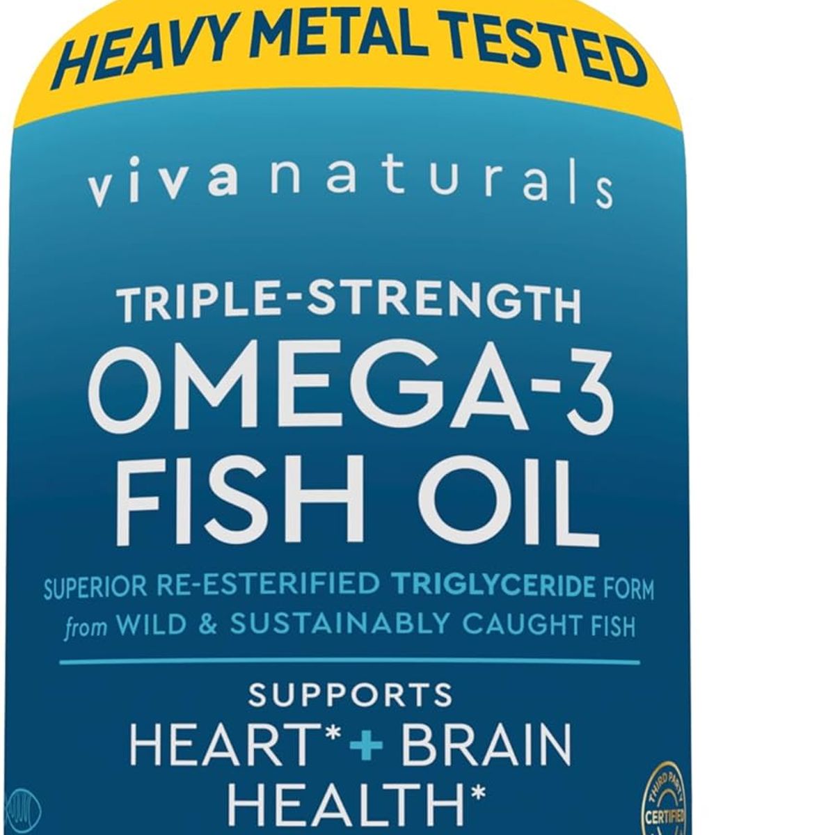 GENERICO - Omega-3 con EPA y DHA Viva Naturals 90 capsulas