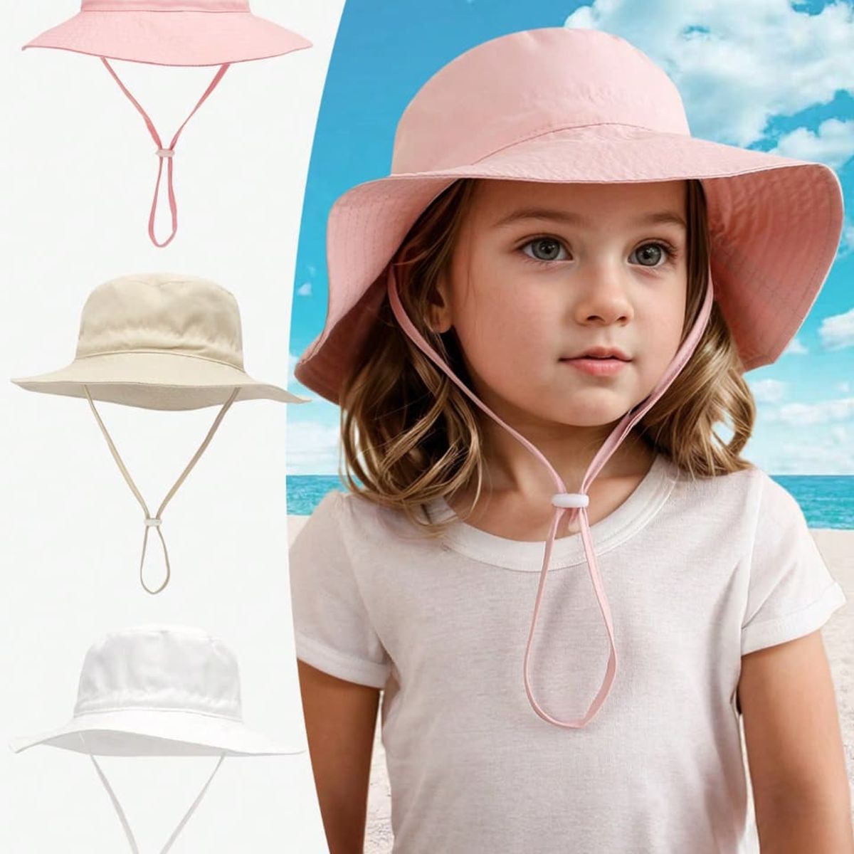 GENERICO - SOMBRERO DE ALGODÓN NIÑOS (6 meses a 4 años)