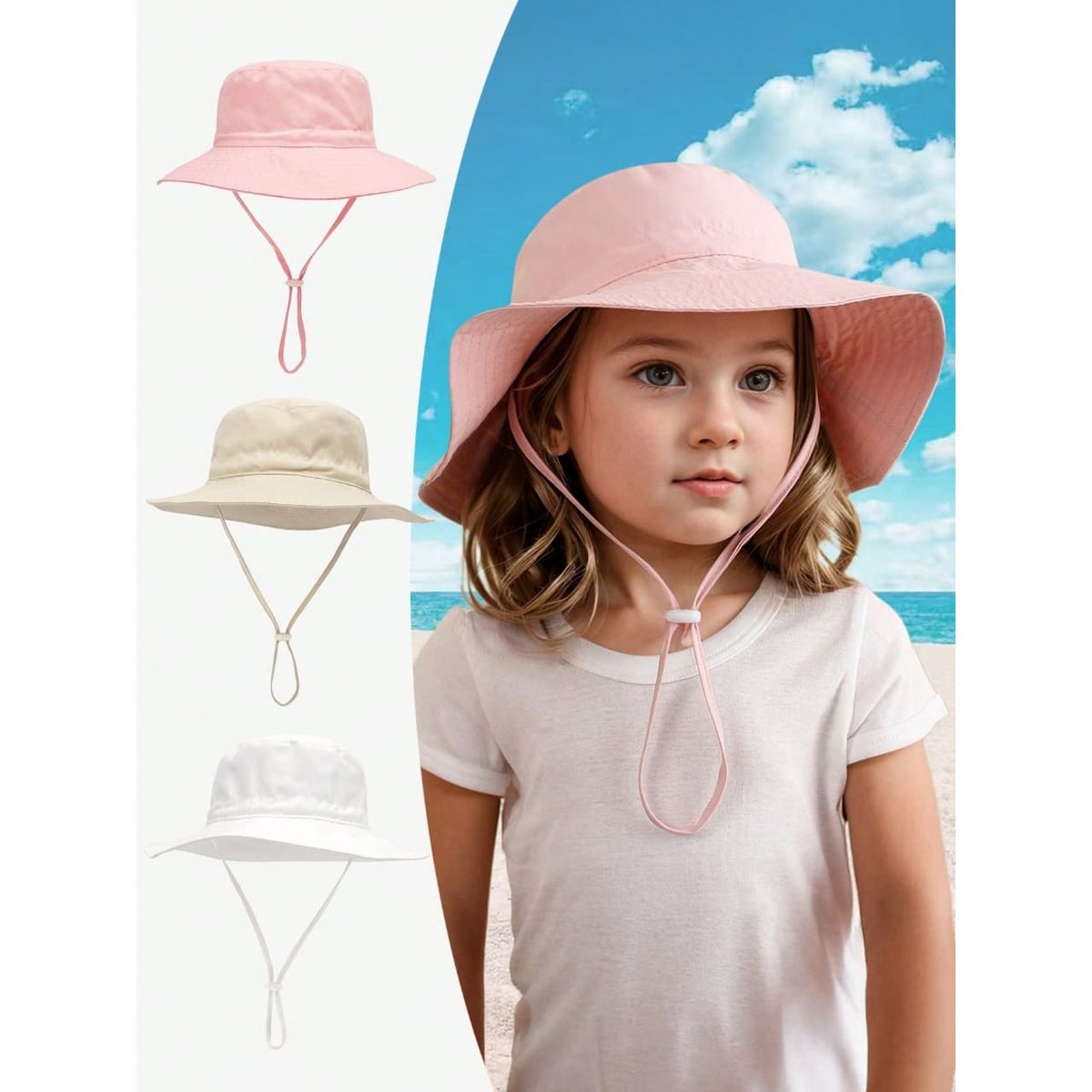 GENERICO - SOMBRERO DE ALGODÓN NIÑOS (6 meses a 4 años)