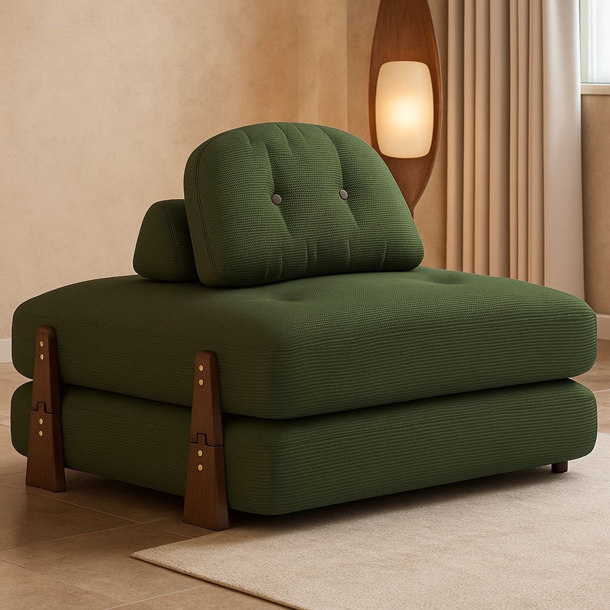 GENERICO - Sofa Cama Multifuncional Estilo Nórdico