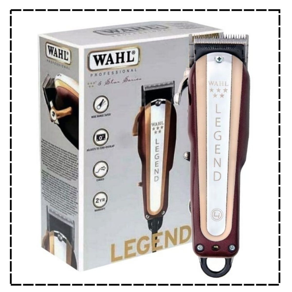 Wahl - Maquina Profesional  Wahl Cordless Legend Inalambrica 08594-008