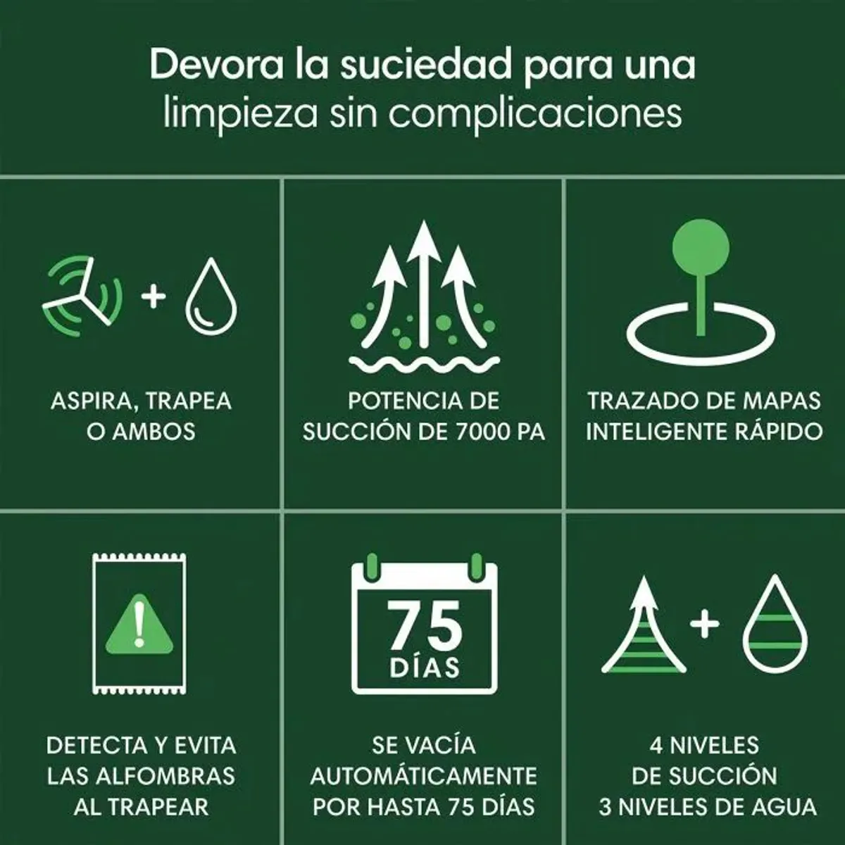 Aspiradora y Trapeador Robot iRobot Roomba Combo 705 Max, marca IROBOT - Foto 2