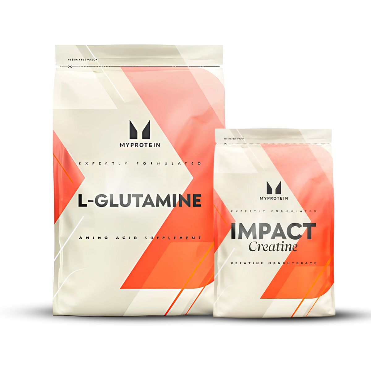 MYPROTEIN - L - Glutamina Myprotein 1 Kg - Glutamine + Creatina myprotein 250 g - Creatina Monohidratada