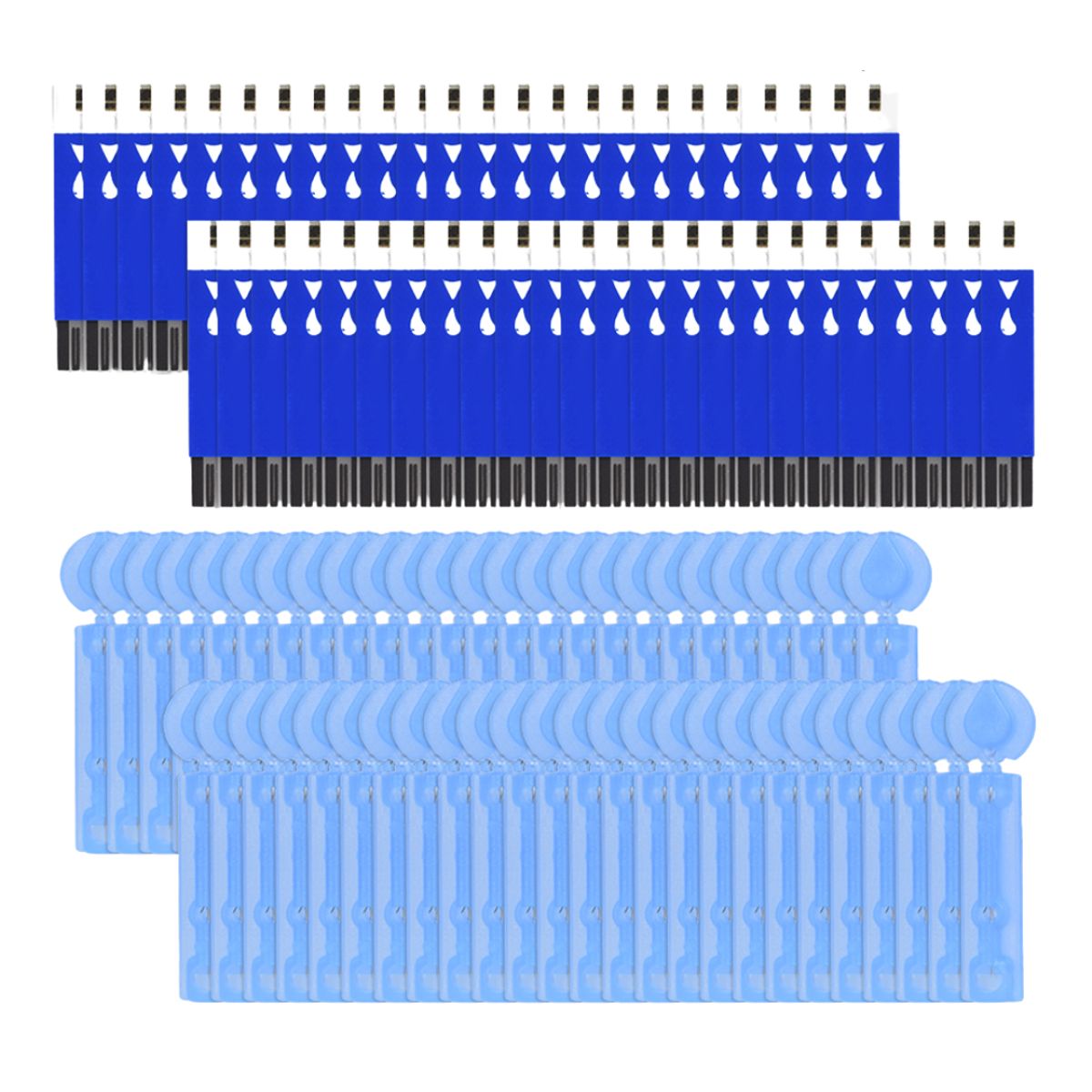 GENERICO - Repuesto Glucómetro HH-XT520 50 Tiras 50 Lancetas