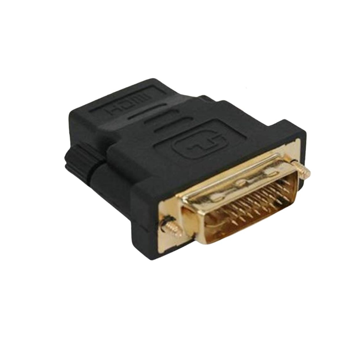 GENERICO - Adaptador Convertidor Hdmi (hembra) A Dvi (macho 24 +5)