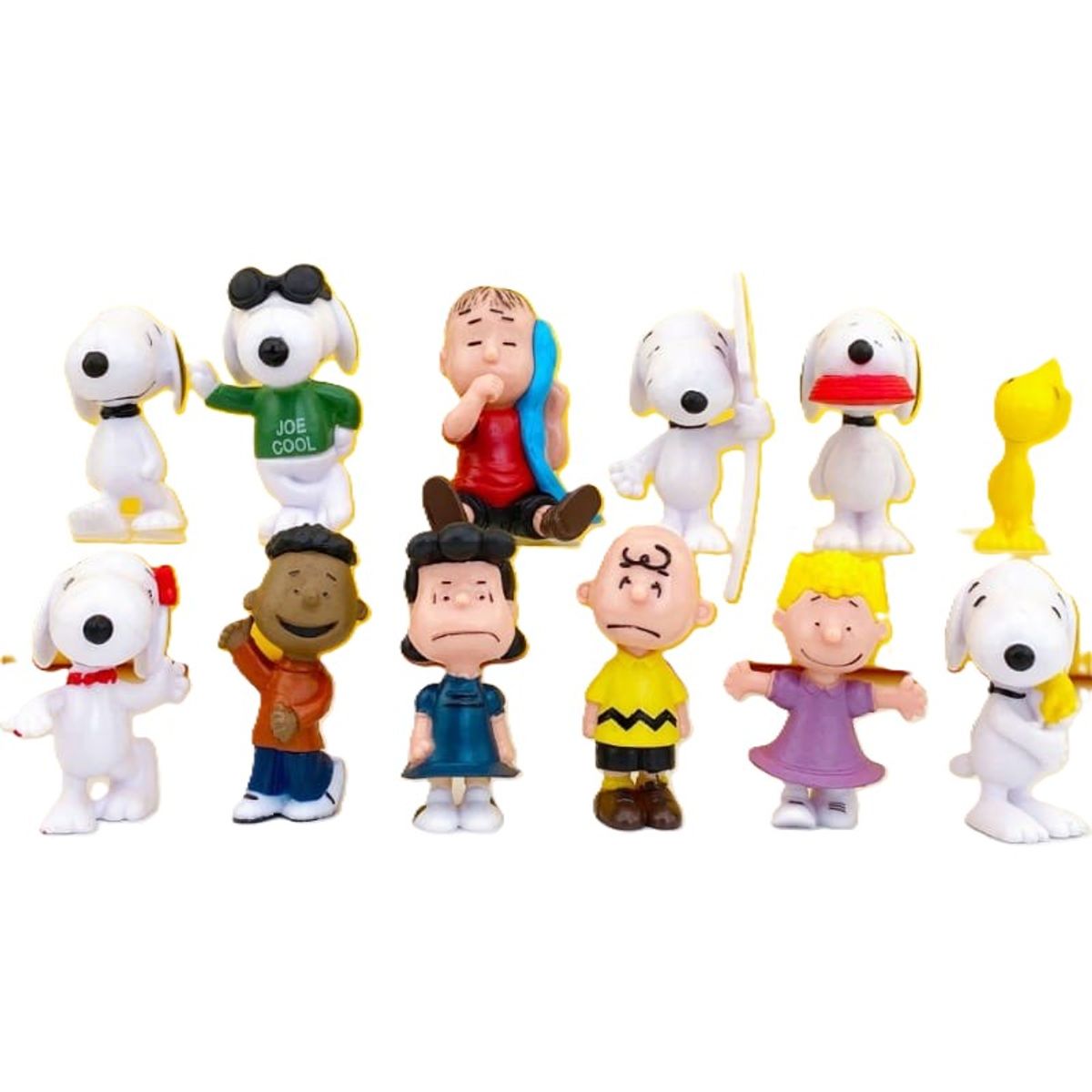 GENERICO - CHARLIE BROWN Y SNOOPY 12 UNID