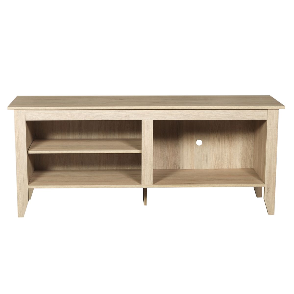 FMFURNITURE - Mueble De Tv 65 Café Claro 61x147x40 Cm