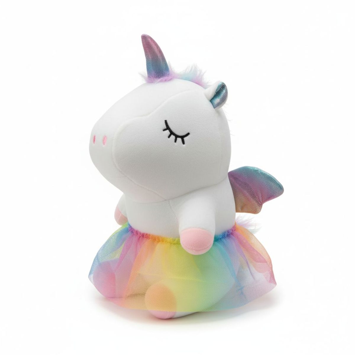 GENERICO - Peluche Unicornio Tutu 25cm blanco